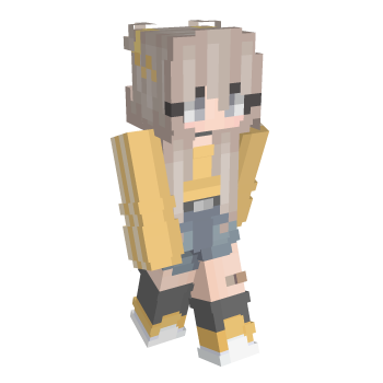 Girl Blonde Minecraft Skin