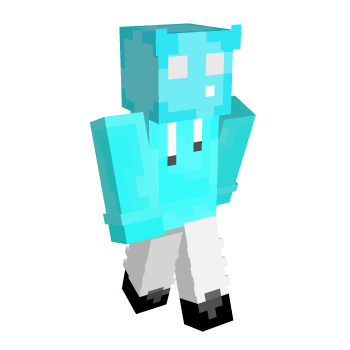 Turquoise Minecraft Skin