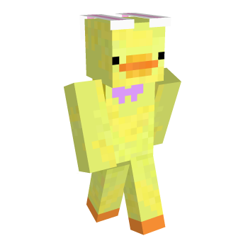 Easter Duck Minecraft Skin