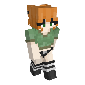 Girl Egirl Minecraft Skin