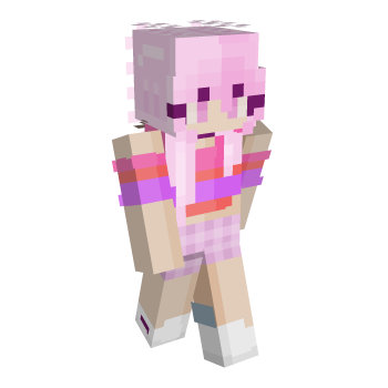 Skirt Pink Minecraft Skin