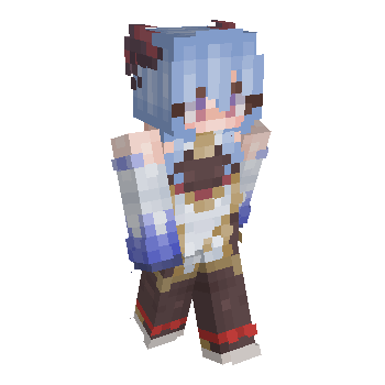Ganyu Genshin Impact Minecraft Skin