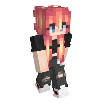 Sunset Hair Minecraft Skin