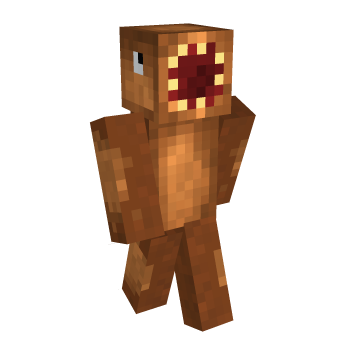 Squid Brown Minecraft Skin