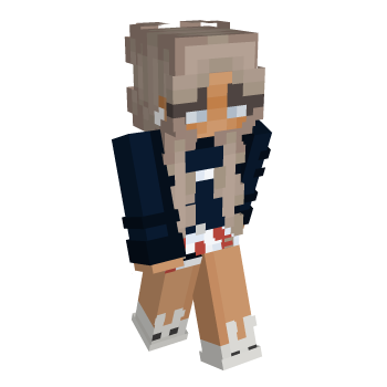 Blue Eyes Blue Minecraft Skin