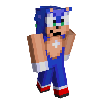 Sonic Minecraft Skin