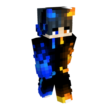 Fire Water Minecraft Skin