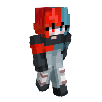 Jumper Red And Blue Minecraft Skin