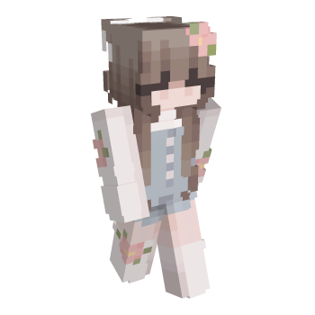 Cute Beautiful Minecraft Skin