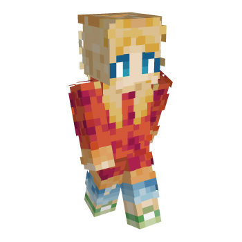 Leaves Cute Minecraft Skin