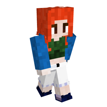 Red Head Alex Minecraft Skin