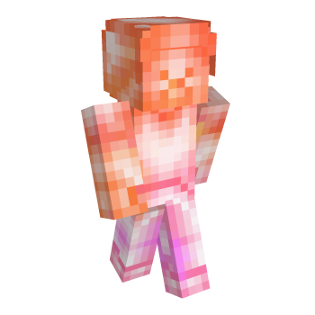 Twisted Rainbow Steve Minecraft Skin