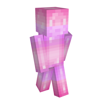Glossy Pink Minecraft Skin
