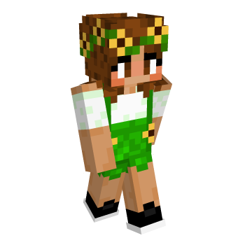 Cute Brown Hair Minecraft Skin