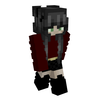 Hair Ponytail Minecraft Skin