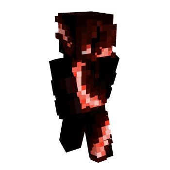 Red Virus Minecraft Skin
