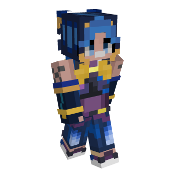 Lightning Minecraft Skin