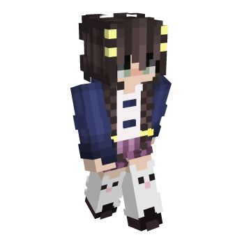 Pretty Girl Cute Minecraft Skin