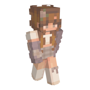 Girl Bow Minecraft Skin