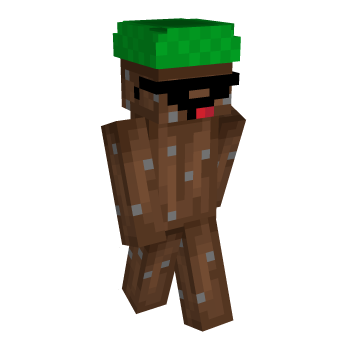 Grass Dirt Minecraft Skin