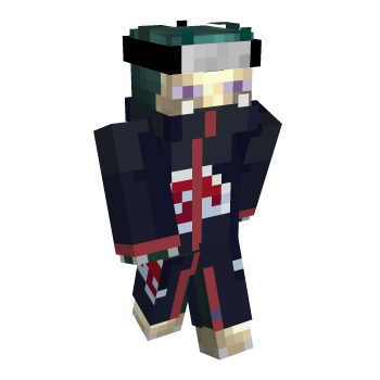 Sharingan Pain Minecraft Skin