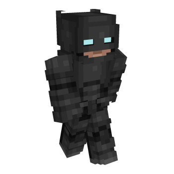Batman Dark Minecraft Skin