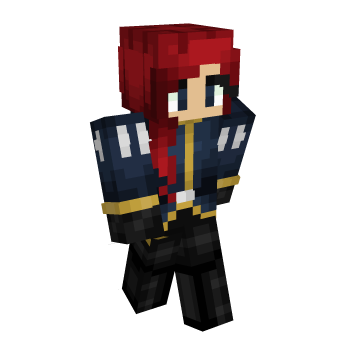 Red Fancy Minecraft Skin