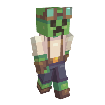 Creeper Steampunk Minecraft Skin