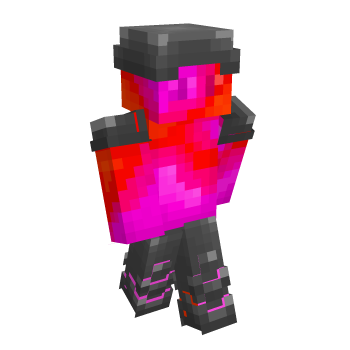 Warrior Lava Lamp Man Minecraft Skin