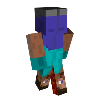 Steve Upside Down Minecraft Skin | Laby