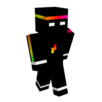 Black Neon Minecraft Skin