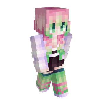 Demon Slayer Minecraft Skin