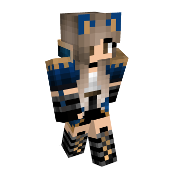 Warrior Cute Minecraft Skin
