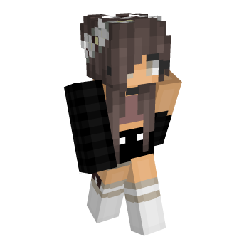 Hipster Cute Minecraft Skin