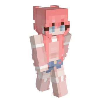 Red Head Aesthetic Minecraft Skin