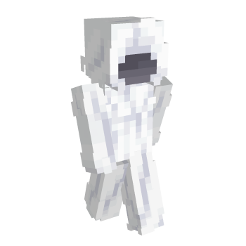 Hood White Minecraft Skin