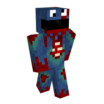 Cookie Cookie Monster Minecraft Skin
