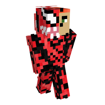 Carnage Venom Minecraft Skin