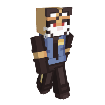 Piggy Police Minecraft Skin
