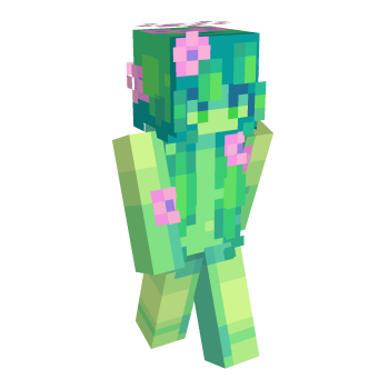 Girl Mystical Minecraft Skin