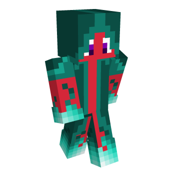 Wizard Turquoise Minecraft Skin