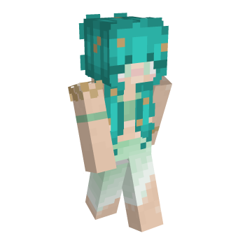 Shell Merman Minecraft Skin