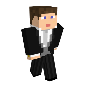 Tuxedo Suit Minecraft Skin