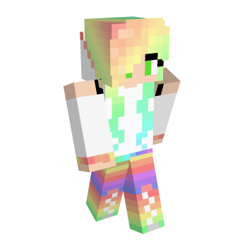 Heart Cute Minecraft Skin