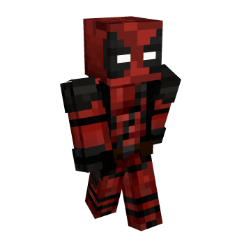 Marvel Deadpool Minecraft Skin