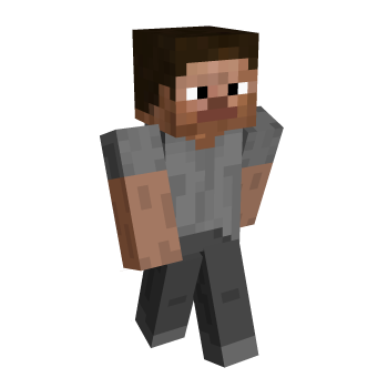 Gray Minecraft Skin