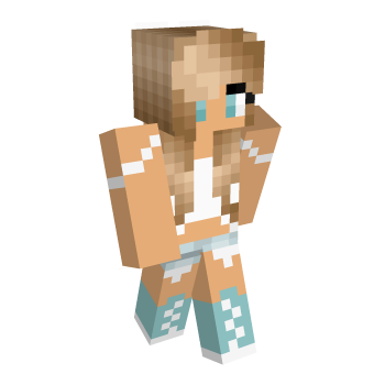 Hipster Cute Minecraft Skin