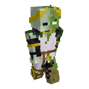 Royal Headgear Bust Minecraft Skin