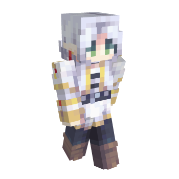 Girl Frieren Minecraft Skin