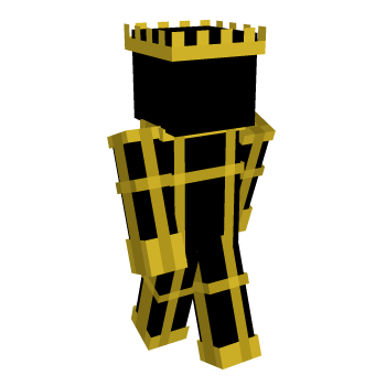 Royal Black Minecraft Skin
